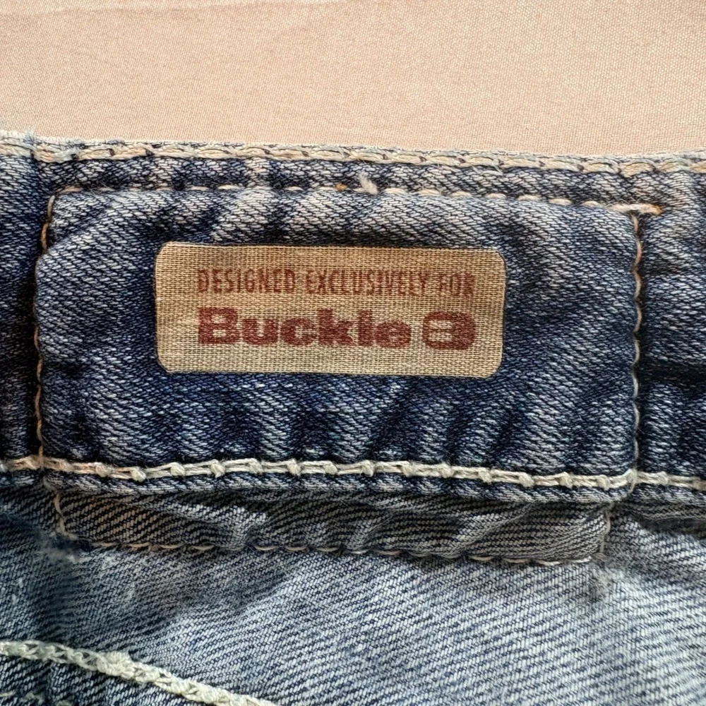 Big Star Pioneer Straight Leg Jeans Mens 34R Buckle Exclusive Medium Wash Blue